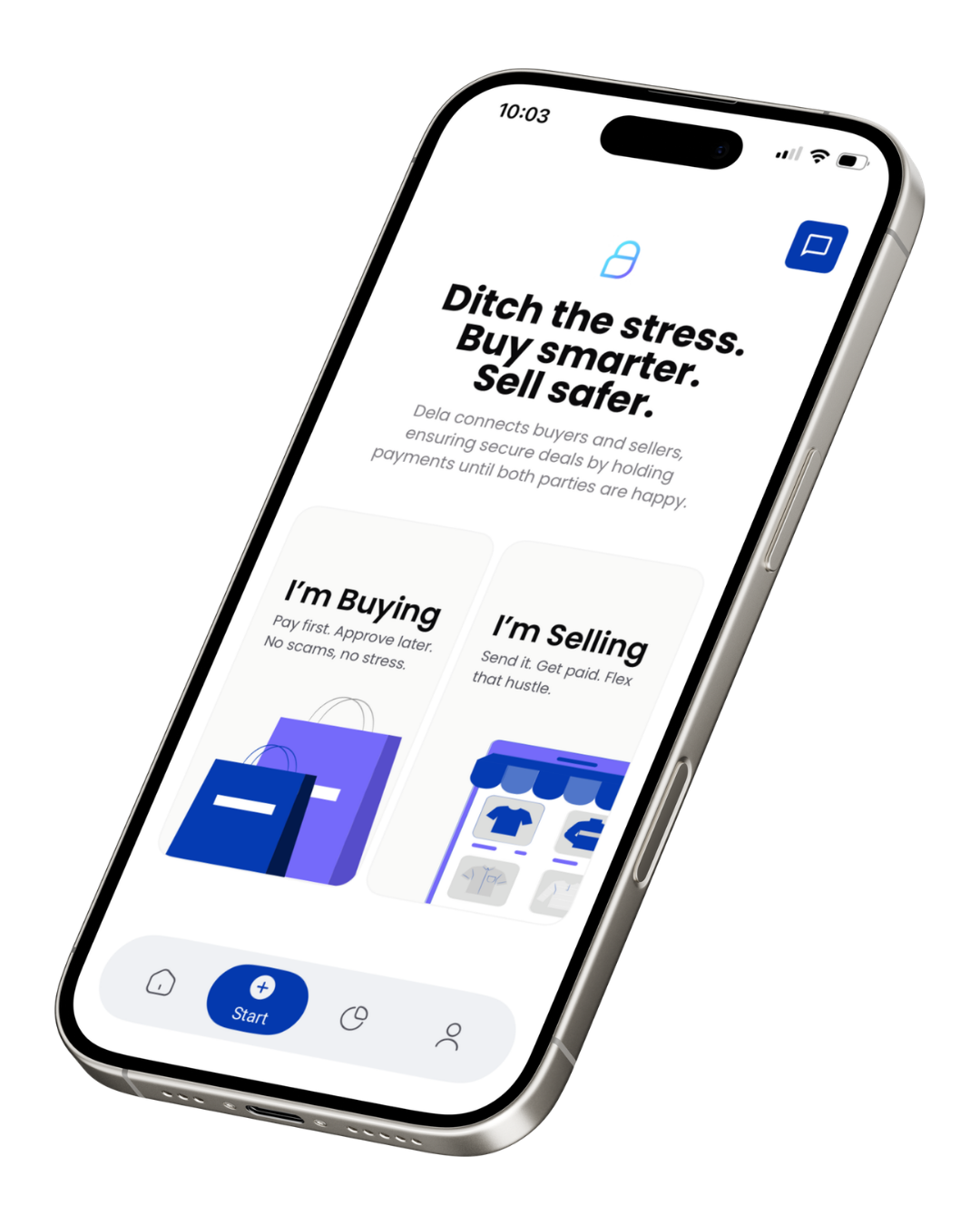 The Dela app